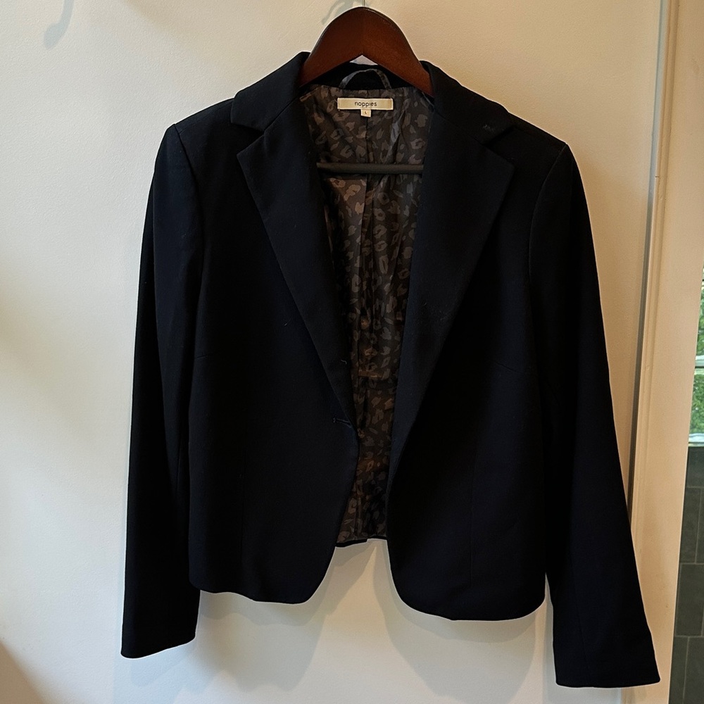 Noppies Elegant Black Cropped Blazer